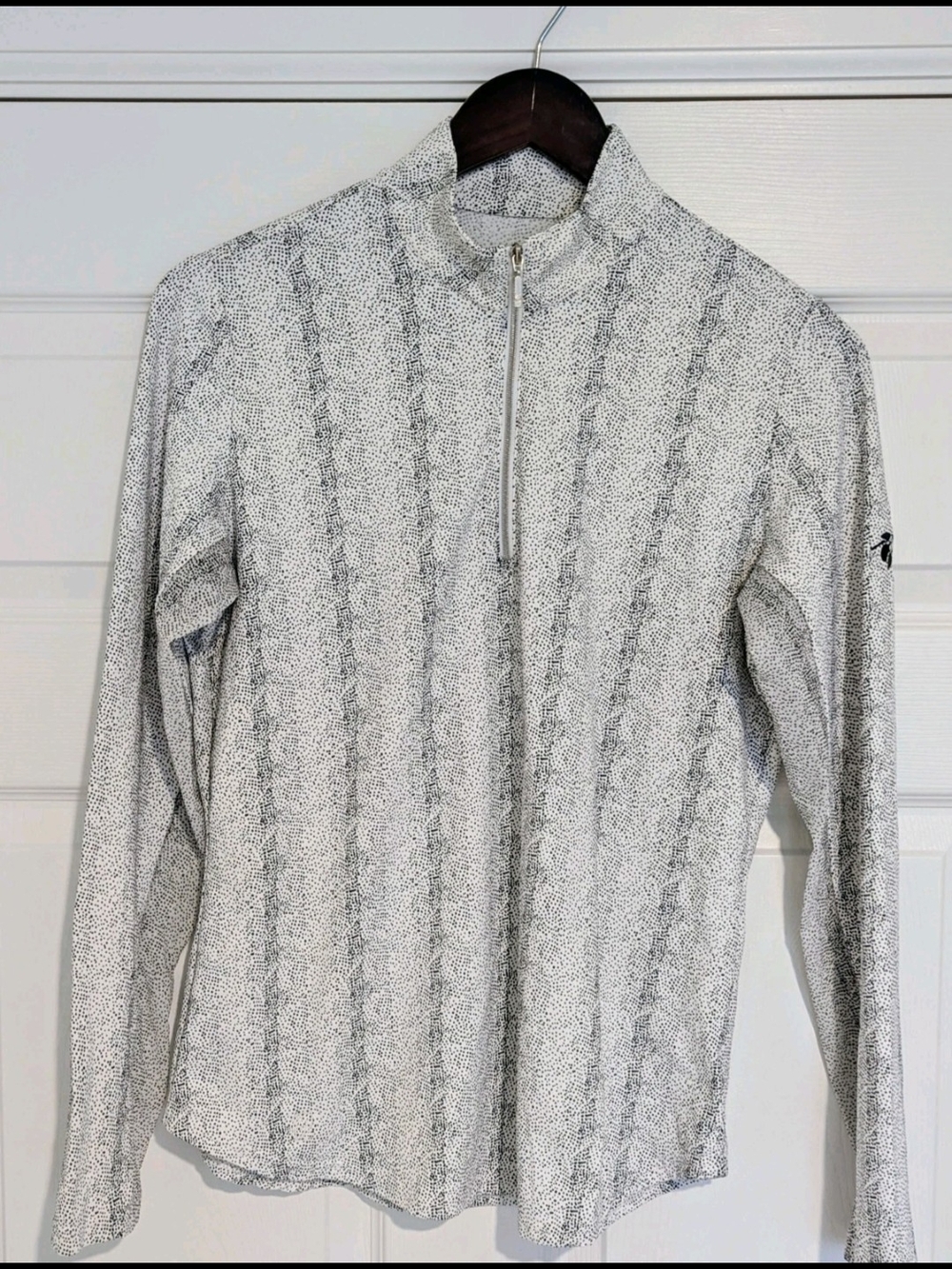GGBlue Luxe Sport Long Sleeve Quarter Zip Women's Size Medium
